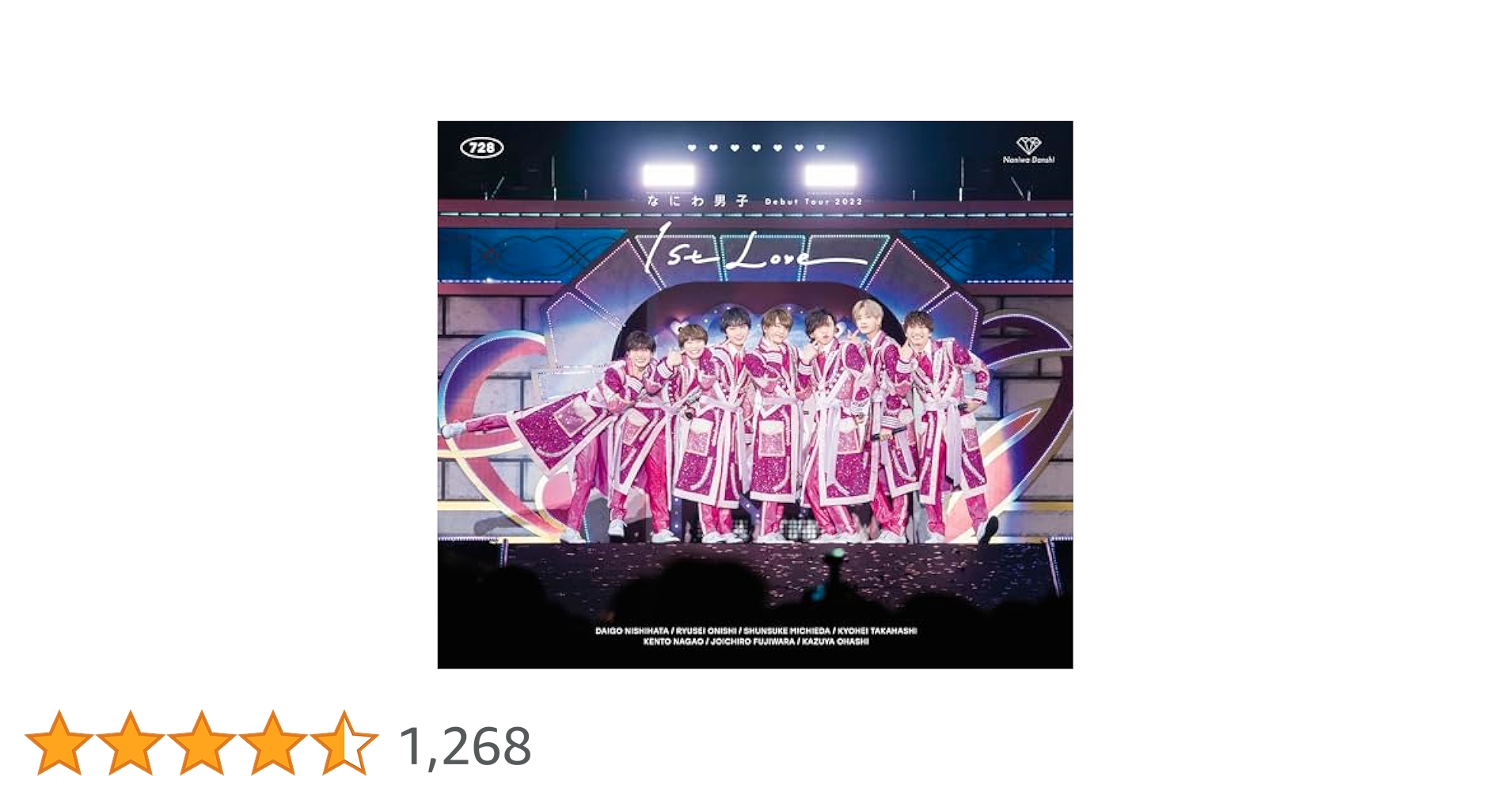 Amazon.co.jp: なにわ男子 Debut Tour 2022 1st Love (通常盤